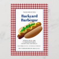 Jardin Barbeque Hot Dogs | rouge vérifié