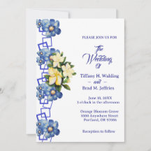 Jardin bleu vivaces & Gardenia Mariage