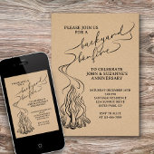 Invitation Jardin Bonfire