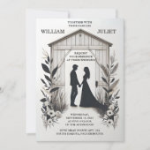 Invitation Jardin conversation Floral Ressort Boho Boho Rusti (Devant)