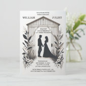 Invitation Jardin conversation Floral Ressort Boho Boho Rusti (Debout devant)