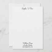 Invitation Jardin conversation Floral Ressort Boho Boho Rusti (Dos)