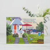 Invitation Jardin Cosy (Debout devant)