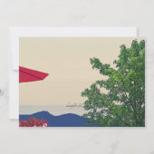 Invitation Jardin Cosy (Dos)