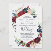 Invitation Jardin d'automne | Mariage Bourgogne (Devant)