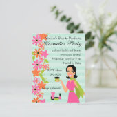 Invitation Jardin de beauté (Debout devant)