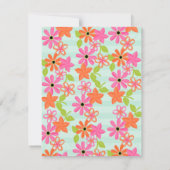 Invitation Jardin de beauté (Dos)