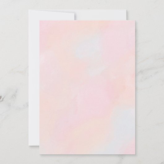 Invitation Jardin de contes de fées (Dos)