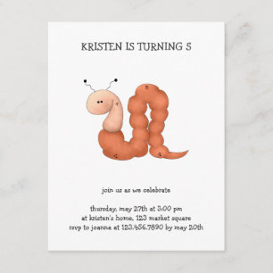 Invitation Jardin de Gram ・ Le ver rouge