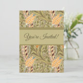 Invitation Jardin de jonquilles de William Morris Fleur Class (Debout devant)