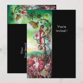 Invitation JARDIN DE L'or MELISSA (Devant / Derrière)