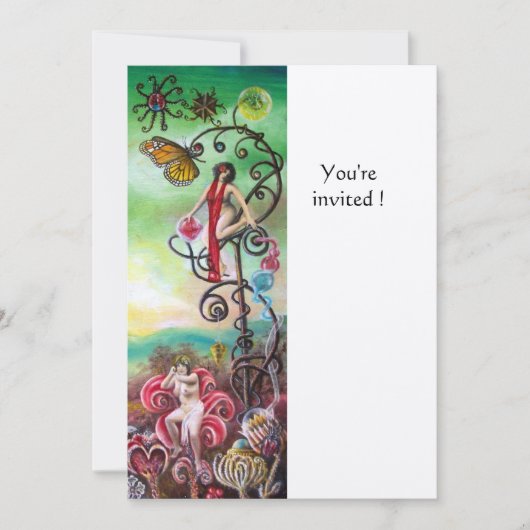 Invitation JARDIN DE L'or MELISSA (Devant)