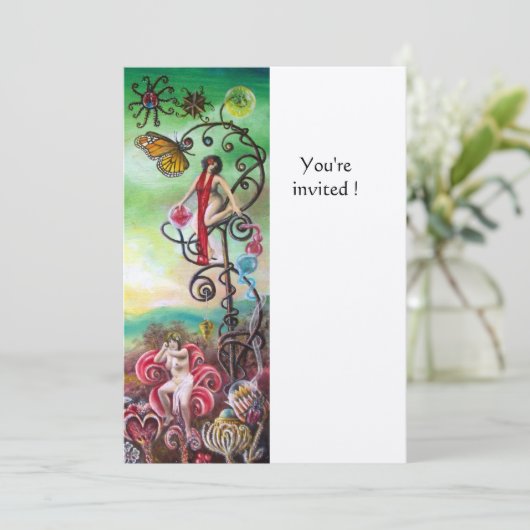 Invitation JARDIN DE L'or MELISSA (Debout devant)
