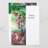 Invitation JARDIN DE L'or MELISSA (Devant / Derrière)