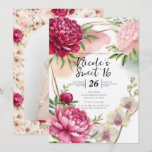 Jardin de pivoines et d'orchidées Fête douce 16 Fl
