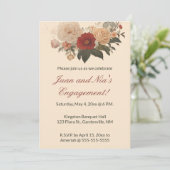 Invitation Jardin de roses modifiable (Debout devant)