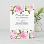 Invitation Jardin de roses roses virtuelles (Debout devant)