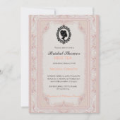 Invitation jardin de thé à l'anglaise, jolis pastels doux (Devant)