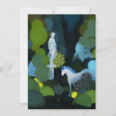 Invitation Jardin de Unicorn (Devant)