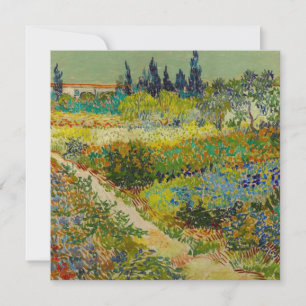 Invitation Jardin de Vincent Van Gogh à Arles