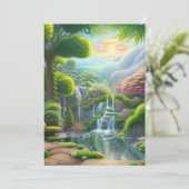 Invitation Jardin d'Eden (Debout devant)