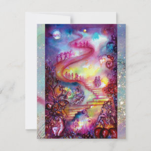 INVITATION JARDIN DES OMBRES PERDUES, ESCALIERS MYSTIQUES