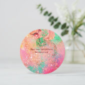 INVITATION JARDIN DES OMBRES PERDUES / MONOGRAMME PAPILLON (Debout devant)