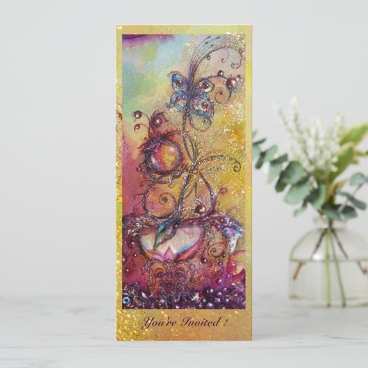 INVITATION JARDIN DES OMBRES PERDUES -PLANTE DE PAPILLON MAGI (Debout devant)