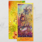 INVITATION JARDIN DES OMBRES PERDUES -PLANTE PAPILLON MAGIQUE (Devant / Derrière)