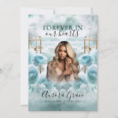 Invitation Jardin des Roses - LIA004 Memorial Card & Poem (Devant)