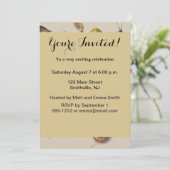 Invitation Jardin d'escargots Animaux de compagnie Gastropod (Debout devant)