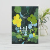 Invitation Jardin d'été (Debout devant)