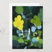 Invitation Jardin d'été (Devant / Derrière)