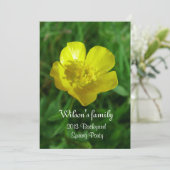 Invitation Jardin d'été du printemps (Debout devant)