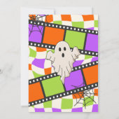 Invitation Jardin d'horreur de la nuit d'Halloween (Dos)