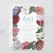 Invitation Jardin du Rose du pays 60e anniversaire (Devant)
