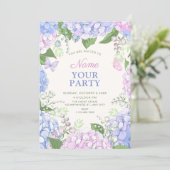 Invitation jardin en fleurs (Debout devant)
