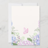 Invitation jardin en fleurs (Dos)