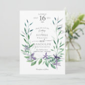 Invitation Jardin Fairy doux (Debout devant)