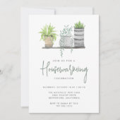 Invitation Jardin | Fête du réchauffement du foyer (Devant)