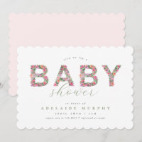 Jardin Fleur Baby shower Floral