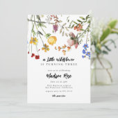 Invitation Jardin Fleur Petite Fleur sauvage Fête Anniversair (Debout devant)