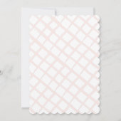 Invitation Jardin Floral Fête des mariées blanche (Dos)