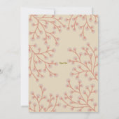 Invitation Jardin Floral Girl Baby shower (Dos)