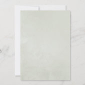 Invitation Jardin géométrique rose et Rose bleu (Dos)