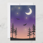 Invitation Jardin Halloween Soirée Film (Dos)