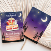 Invitation Jardin Halloween Soirée Film