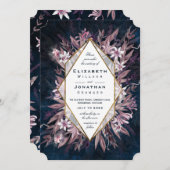 Invitation Jardin Lune (Devant / Derrière)