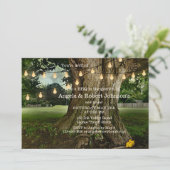 Invitation Jardin Nouveau Accueil BBQ Fête de réchauffement d (Debout devant)