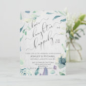 Invitation JARDIN PAISIBLE | Heureux Jamais Après La Répétiti (Debout devant)